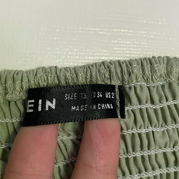 Green Tank Top - Picture 3 of 3